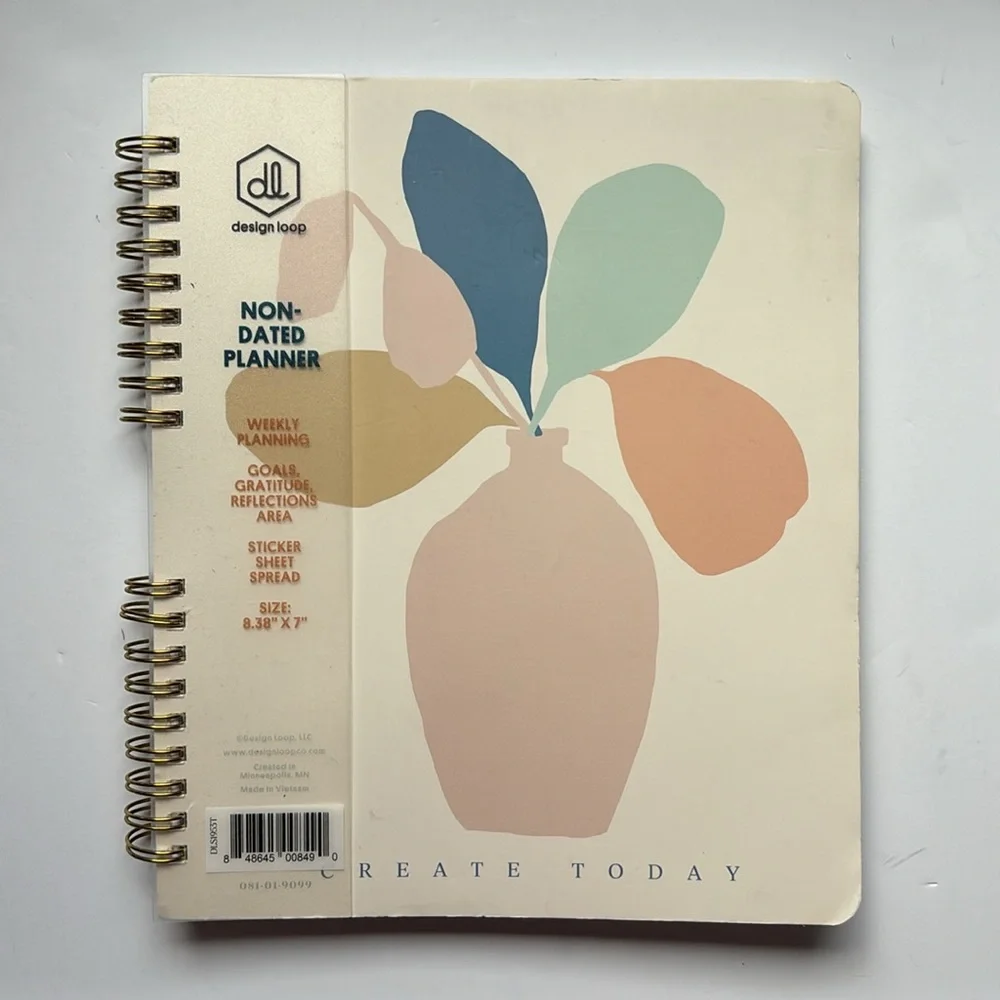 Design Loop Undated Planner